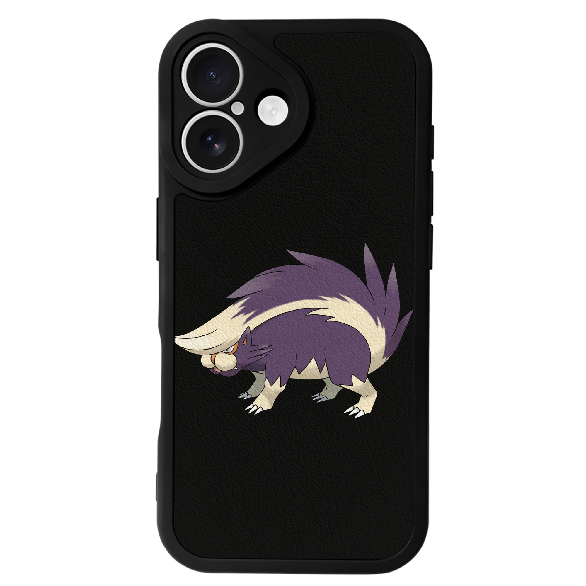 （画像用） ポケットモンスター Pokémon 【iPhone 16シリーズ対応】シリコンスマホケース（レザー調） 材質：シリコン